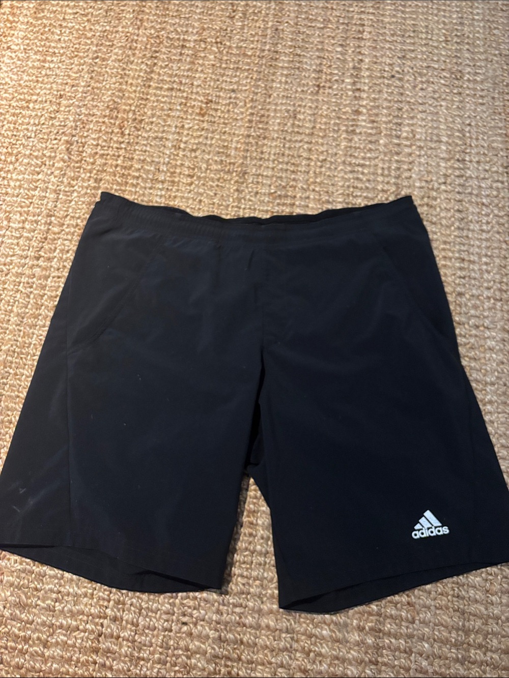 adidas Black Performance Training Shorts with Logo